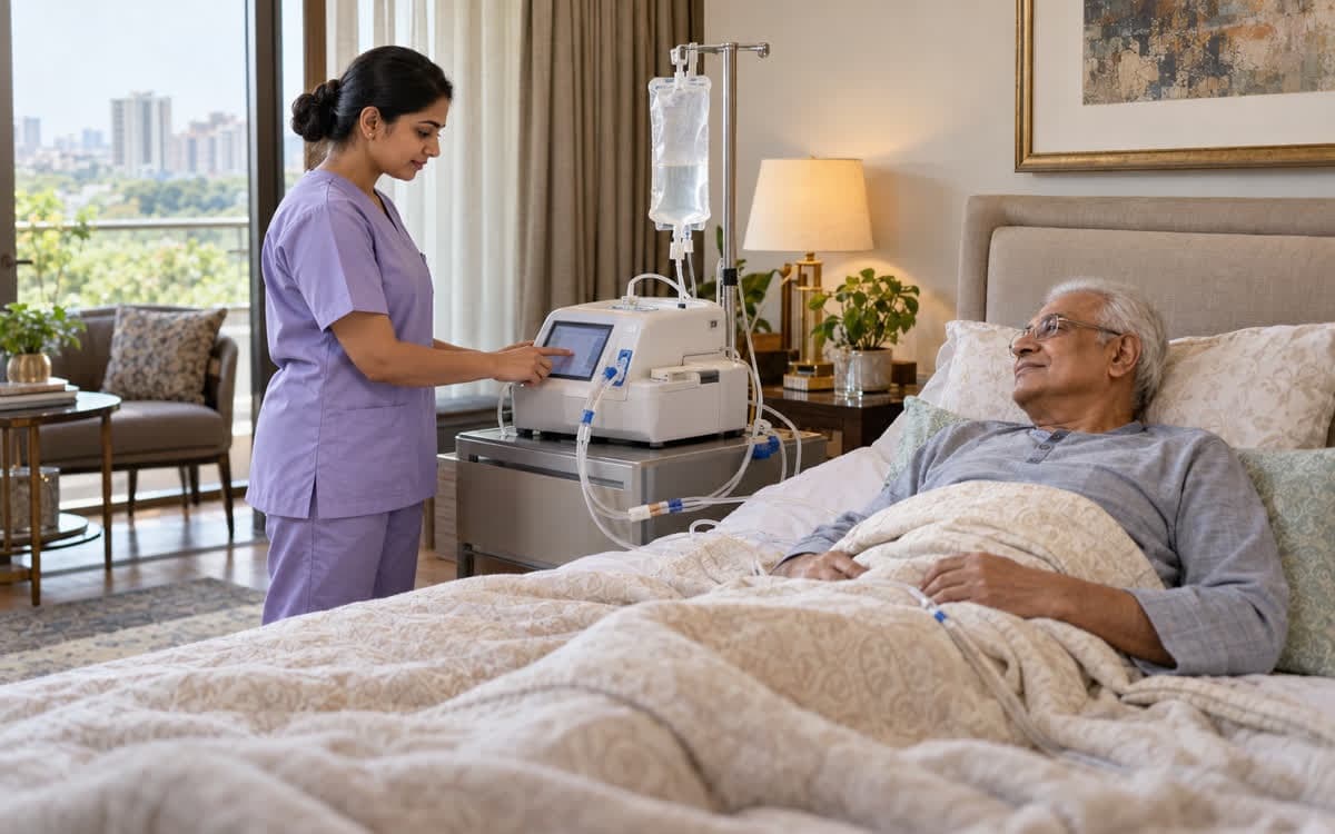 Home dialysis support