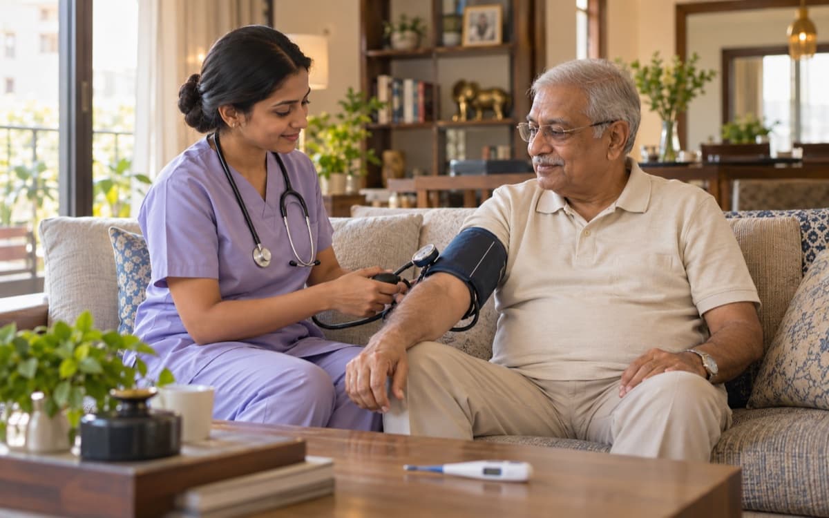 Nurse vitals & health check
