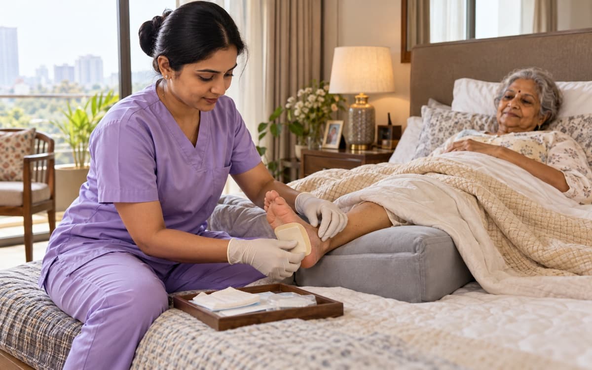 Pressure sore (bedsore) care