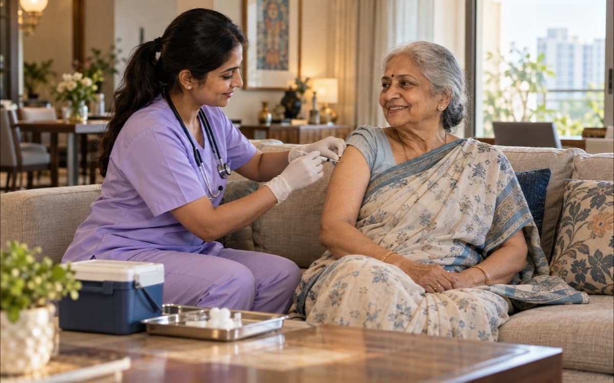 Vaccination at home