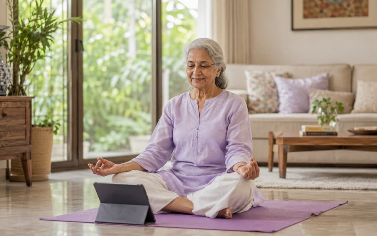 Yoga for seniors, doctor & therapy by Kareverse in Bangalore