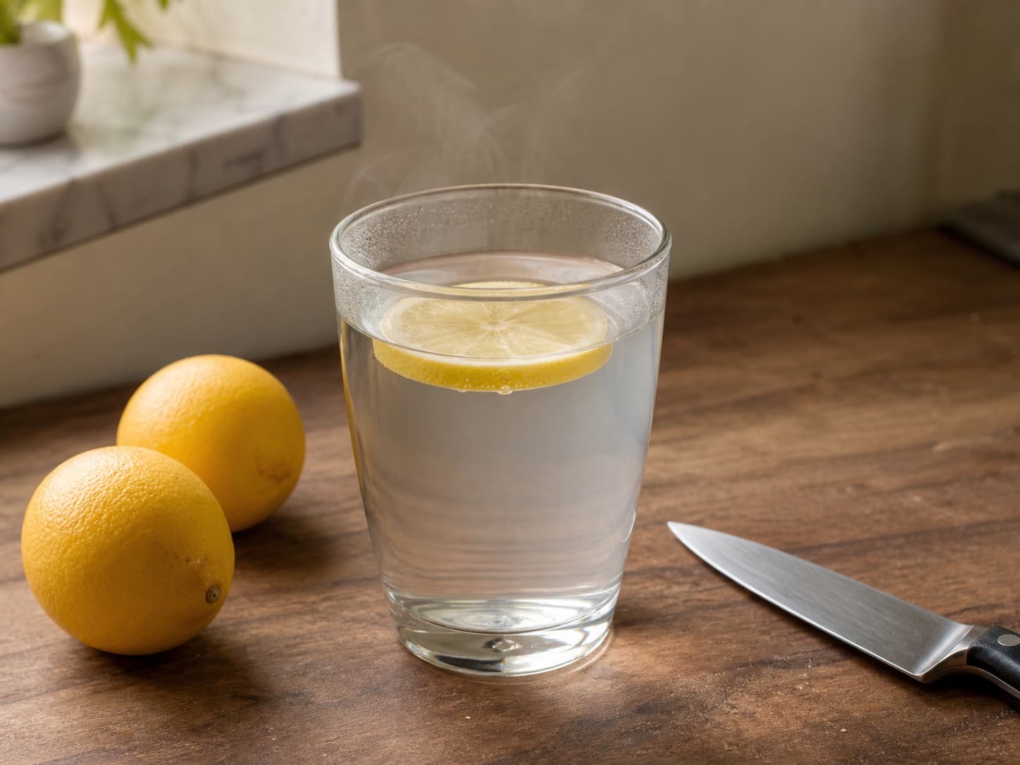 Warm Lemon Water