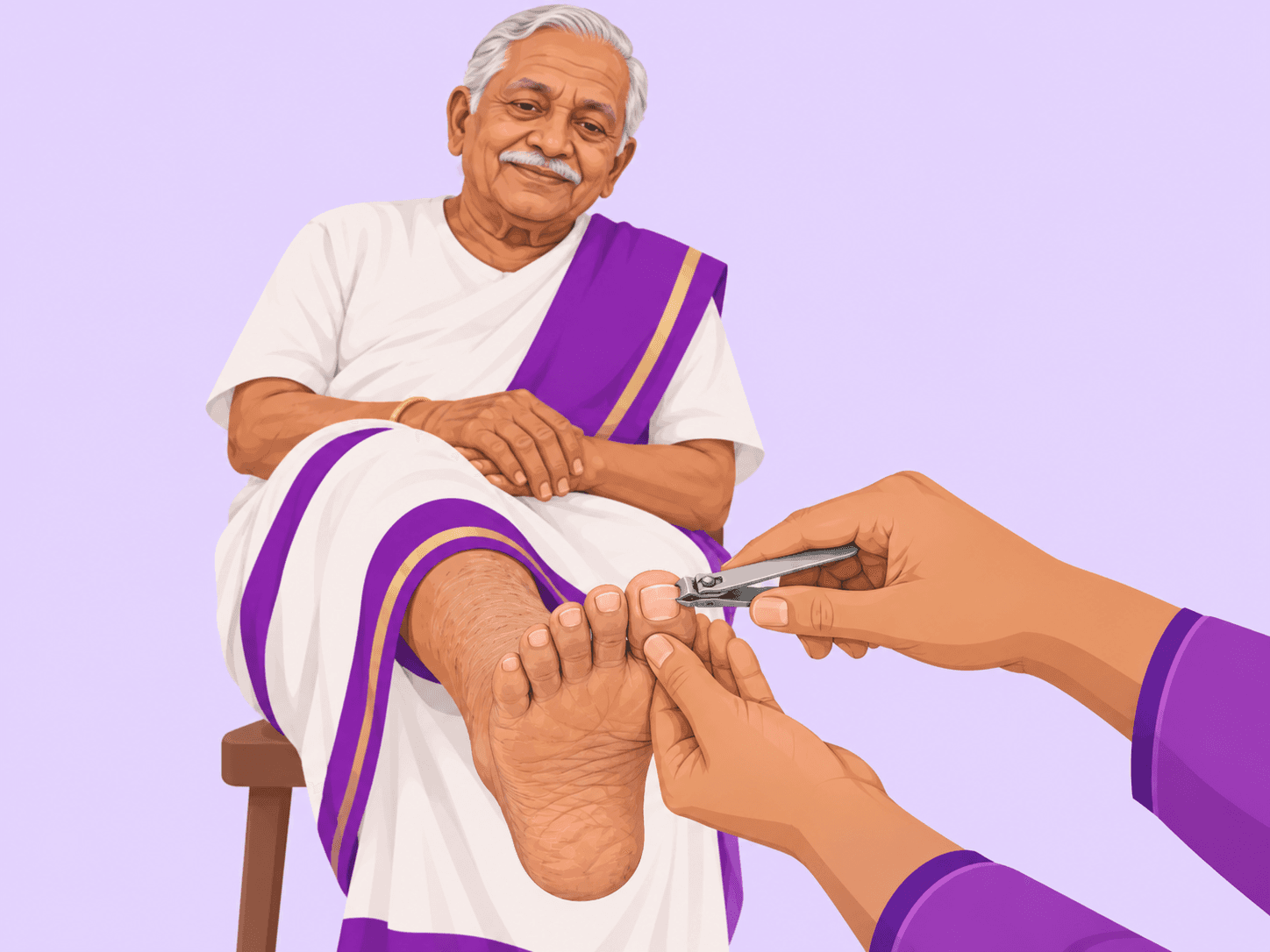 Careful Nail Care