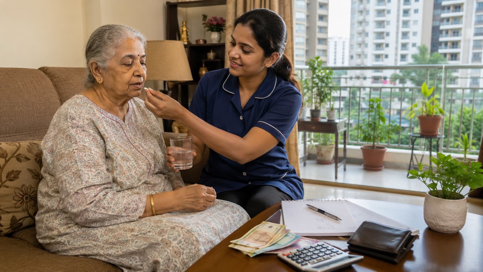 Home Attendant for Elderly Parents in Bangalore: What It Actually Costs Per Month