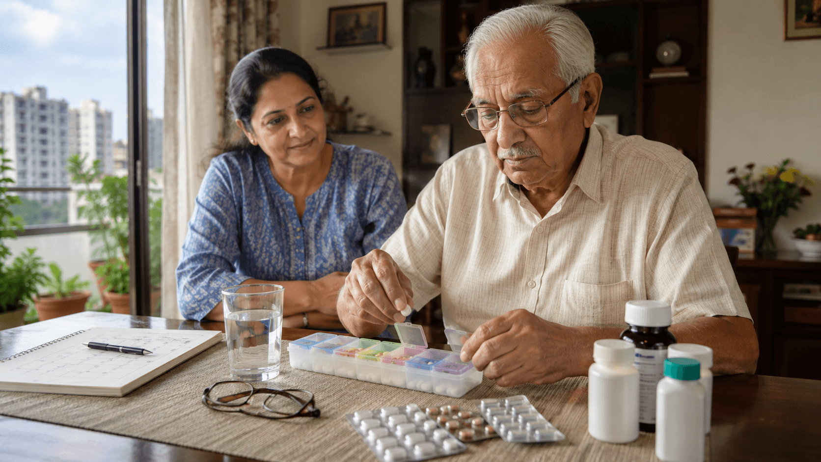 Managing Medicines for Elderly Parents in Bangalore: A Practical System That Works